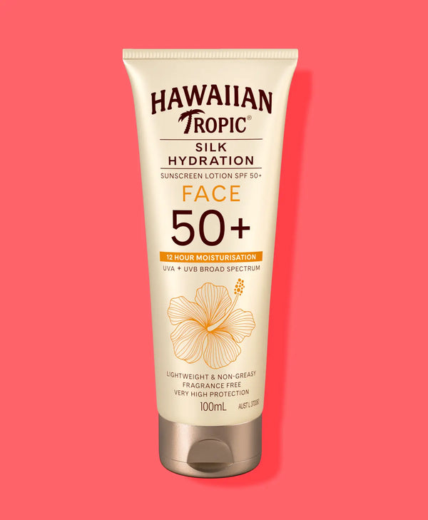 Hawaiian Tropic® Silk Hydration Sunscreen Lotion SPF50+ Face